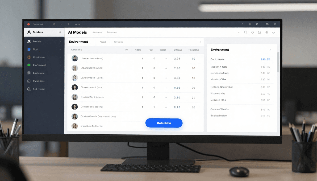 AI Models Control Panel