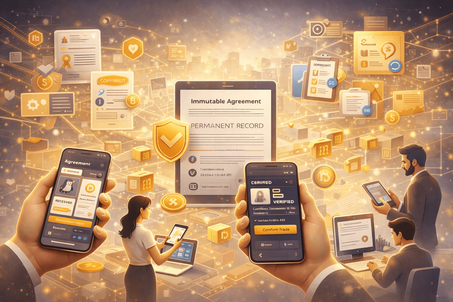 BitcoinNu DNC – Decentralized Notarized Contract System