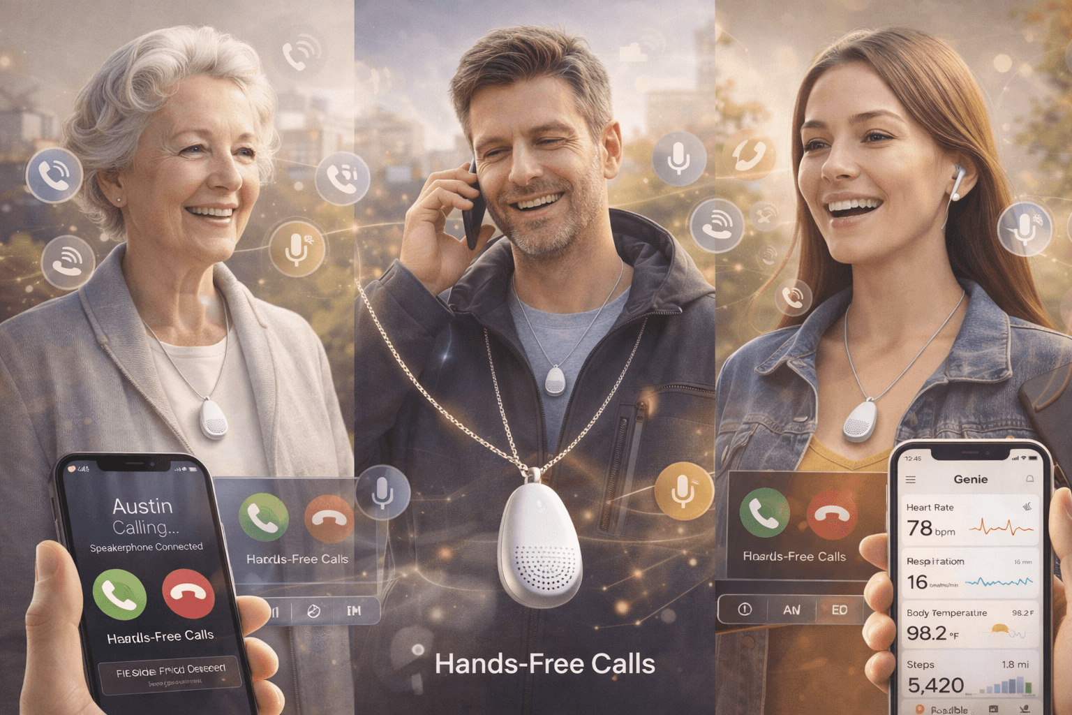 Genie - Smart Pendant - Audio Device